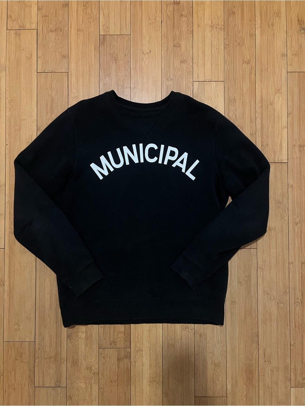 Municipal crew neck sweatshirt